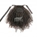 Stema Kinky Curly Tie Up Ponytail 100% Human Hair Extensions